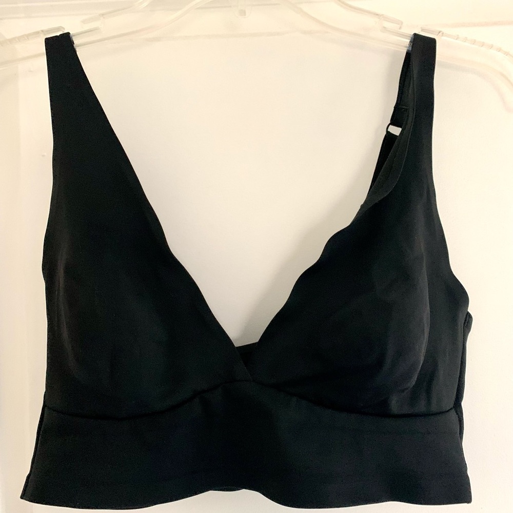 Auden by Target unlined pullover black wireless wirefree bralette M brand new
